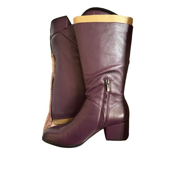 Franco Sarto Jaxine Plum LE  Purple. Size 6M - Picture 3 of 8